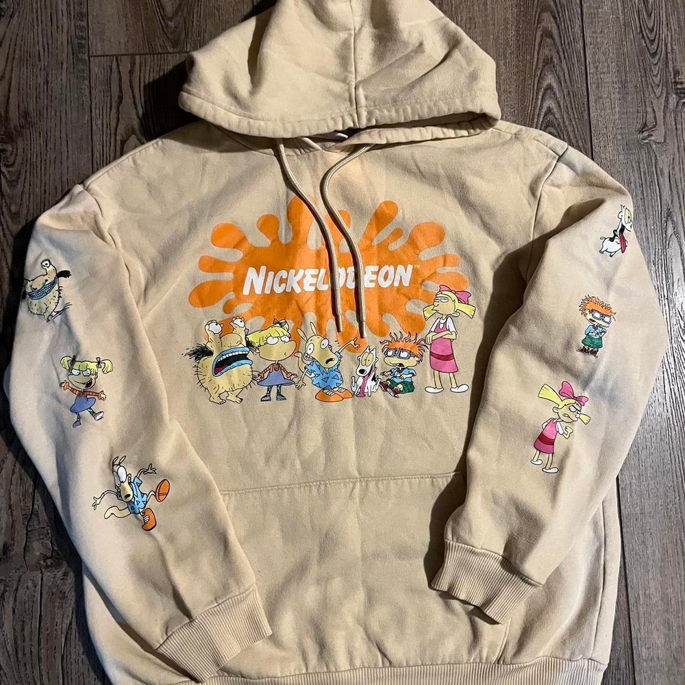 Nickelodeon 90's Rugrats Hoodie Medium Unisex